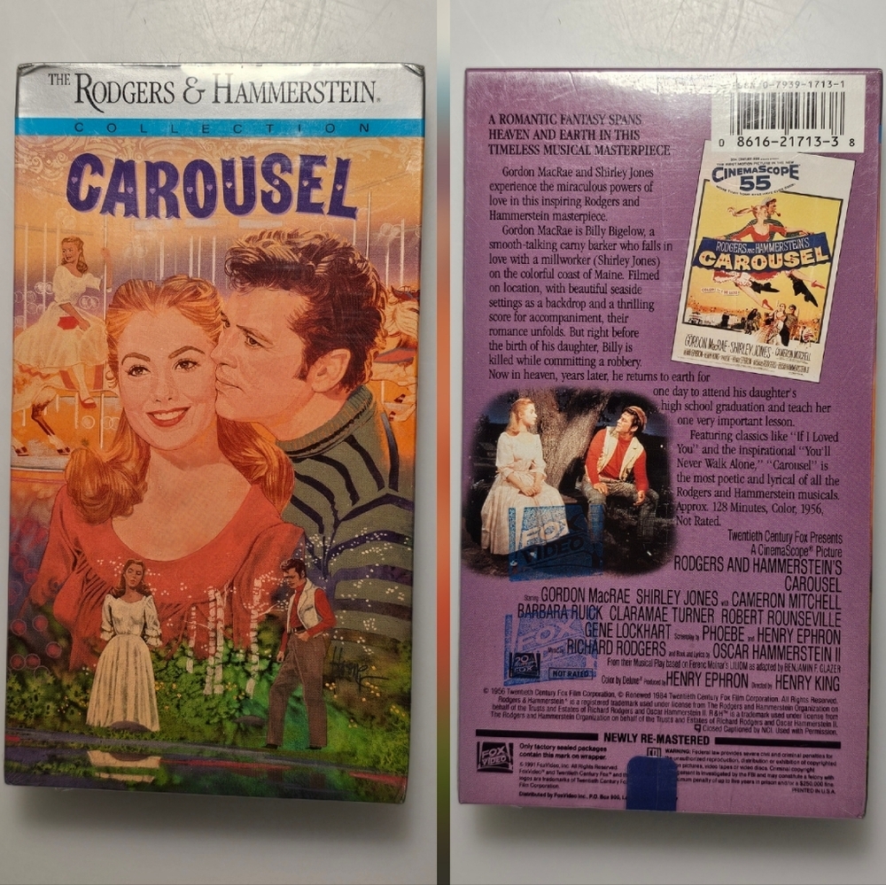 Rodgers & Hammerstein's Classic Musical Movie VHS Tape Set of 3 - Picture 6 of 14